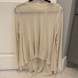 Lululemon high low long sleeve top